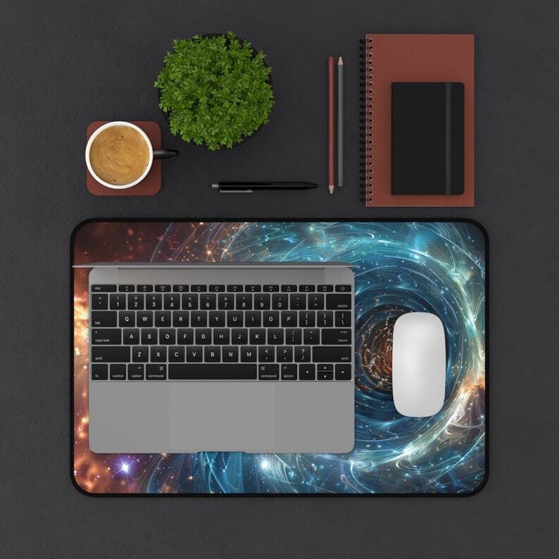 Sublimation Printed Celestial Desk Mat celestial mouse pad,stars Desk pad Mouse Pad 6-300×700×(2)MM