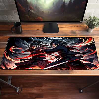 Sublimation Printed Anime Themed LED Mouse Pad (600mmx300mmx2mm) (Finish What You Start Quote) Sublimation Printed Anime Themed LED Mouse Pad (600mmx300mmx2mm) (Finish What You Start Quote)