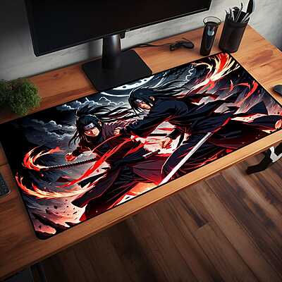 Sublimation Printed Anime Themed LED Mouse Pad (600mmx300mmx2mm) (Finish What You Start Quote) Sublimation Printed Anime Themed LED Mouse Pad (600mmx300mmx2mm) (Finish What You Start Quote)