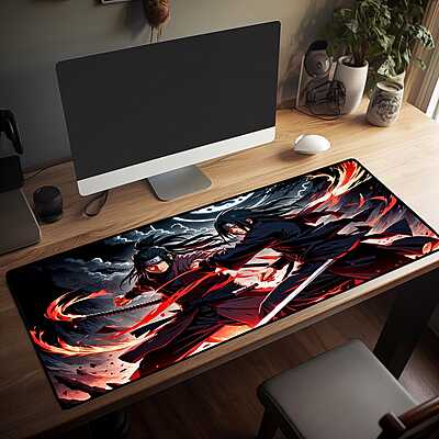 Sublimation Printed Anime Themed LED Mouse Pad (600mmx300mmx2mm) (Finish What You Start Quote) Sublimation Printed Anime Themed LED Mouse Pad (600mmx300mmx2mm) (Finish What You Start Quote)