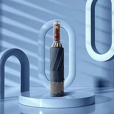 German High-end Full-automatic Automobile Reverse Umbrella Anti Wind Folding Umbrella Automatic Retractable Umbrella Large