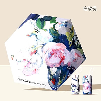Top Quality UV Protection Sunshade Fold Umbrellas Portable Super Mini Mobile Size Pocket Umbrella