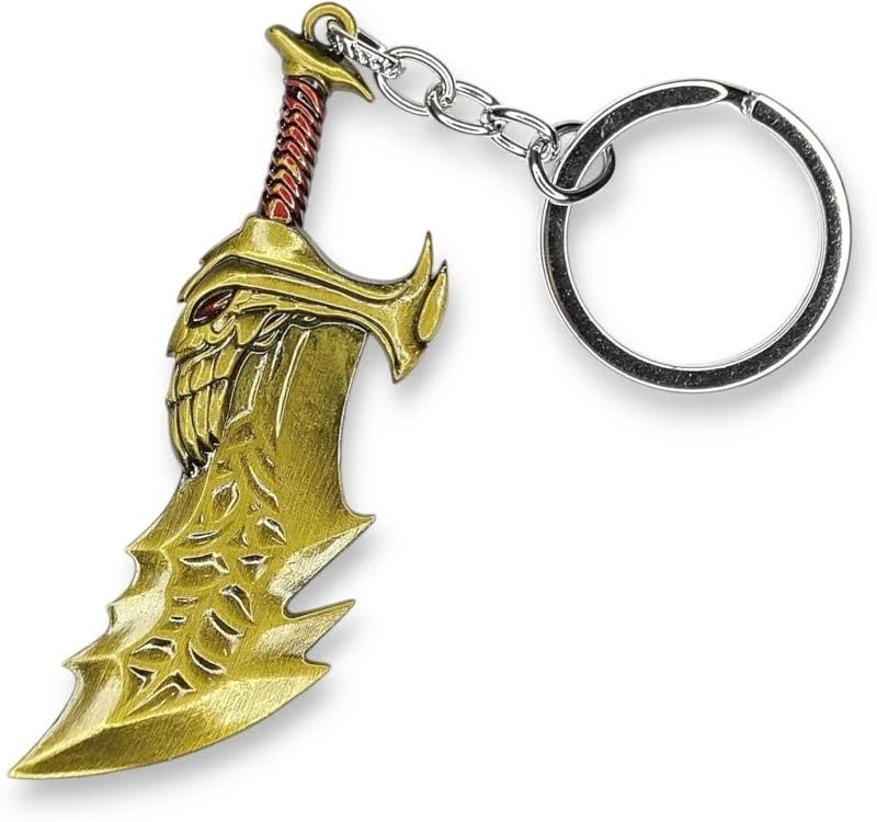 retsamradassaT Kratos Sword Keychain - God of War Keychain