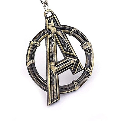 TB Avengers Logo Graphic Novel Marvel Lovers Gift Men Women Key Ring Keychains