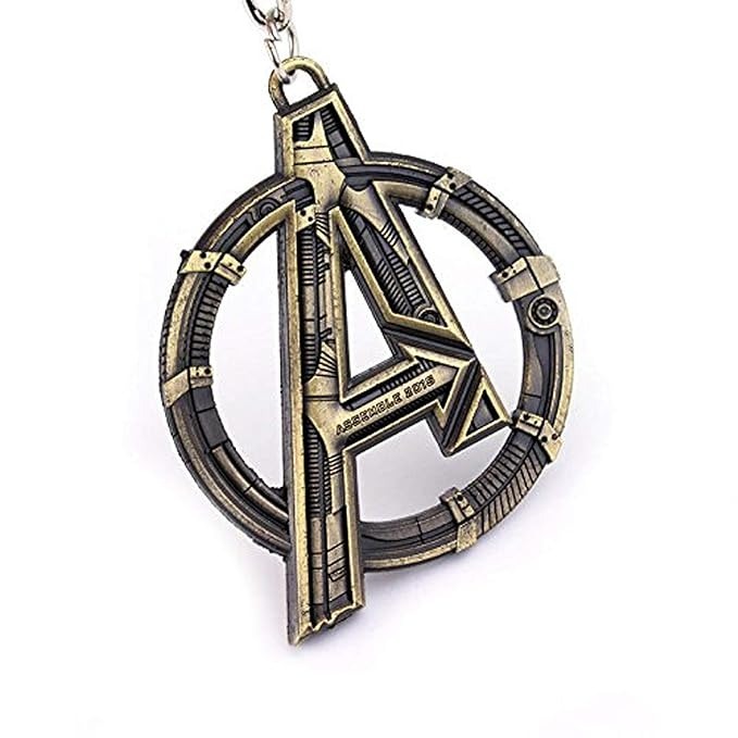 TB Avengers Logo Graphic Novel Marvel Lovers Gift Men Women Key Ring Keychains