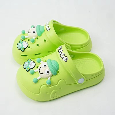 Children's Baby Indoor Outdoor Cartoon Slipper Anti slip Soft Bottom Breathable  Clogs Sandals for Kids