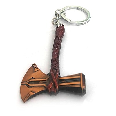 Thor Axe Stormbreaker Metal Keychain for Car Bike Men Women Keyring..