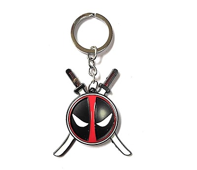 Deadpool with Sword Locking Key Chain  (Multicolor) Key Chain