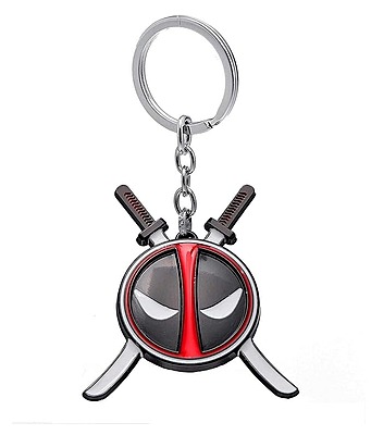Deadpool with Sword Locking Key Chain  (Multicolor) Key Chain