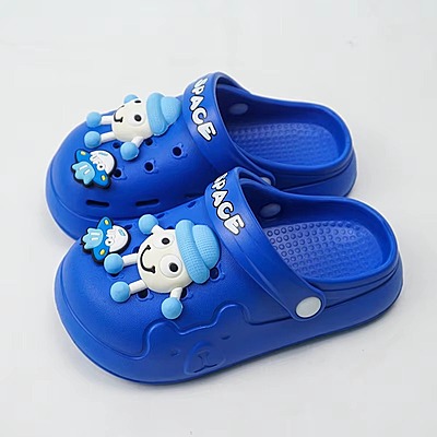 Children's Baby Indoor Outdoor Cartoon Slipper Anti slip Soft Bottom Breathable  Clogs Sandals for Kids