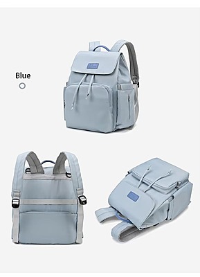 Large Capacity Mommy Bag Large Diaper Bag Baby Diaper Backpack with Insulated Pockets