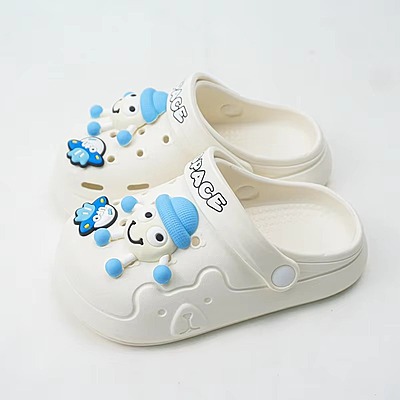 Children's Baby Indoor Outdoor Cartoon Slipper Anti slip Soft Bottom Breathable  Clogs Sandals for Kids
