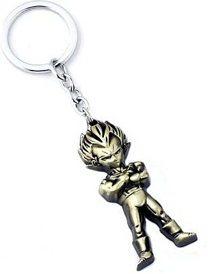 Alvika's Dragon Ball Z Goku's 3D Figure - Golden Key Chain