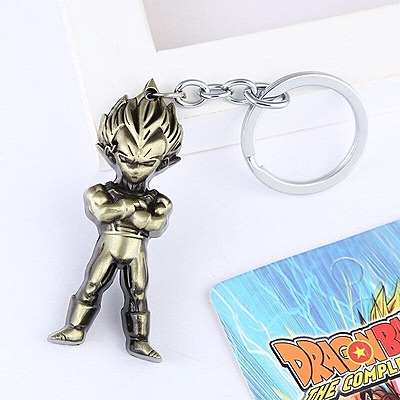 Alvika's Dragon Ball Z Goku's 3D Figure - Golden Key Chain