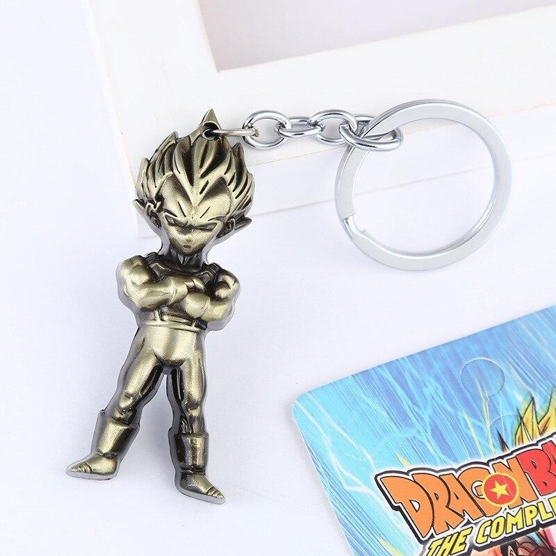 Alvika's Dragon Ball Z Goku's 3D Figure - Golden Key Chain