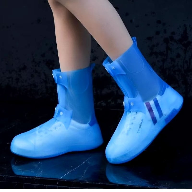 Waterproof shoe cover,Durable TPE material 1mm thickness, anti slip, adjustable