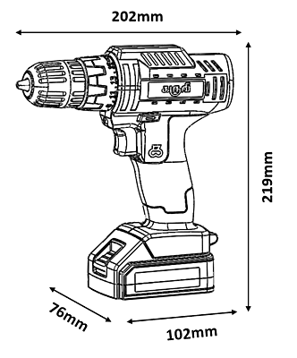 Cordless Drill KA-DCD01 Cordless Drill KA-DCD01