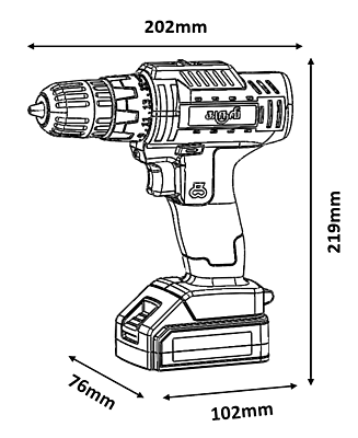 Cordless Drill  KA-DCD02