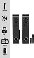 Philips SPA9080B/94 2.0 Channel 80W Bluetooth Tower Speaker Philips SPA9080B/94 2.0 Channel 80W Bluetooth Tower Speaker