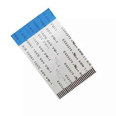 32 Pin 1mm Pitch 50mm Reverse FFC Flexible Flat Cable