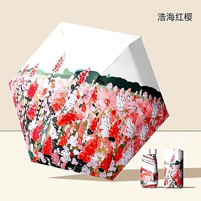 Top Quality UV Protection Sunshade Fold Umbrellas Portable Super Mini Mobile Size Pocket Umbrella