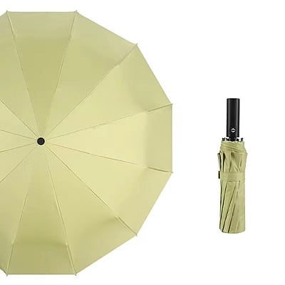 High Quality Umbrella Windproof 3 Fold Uv Block Souvenir Sunny  & Rain Umbrella