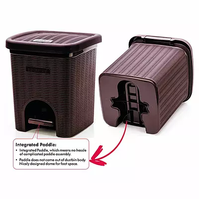 Signora ware Dustbin 7 Liters Signora ware Dustbin 7 Liters