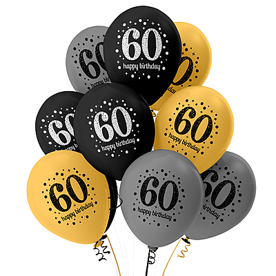 The Magic Balloons- Make Your 60th Birthday Celebration Extra Special With Our Combo Kit Of 30pcs Printed Balloons And A Banner Pack Of 31pcs The Magic Balloons- Make Your 60th Birthday Celebration Extra Special With Our Combo Kit Of 30pcs Printed Balloons And A Banner Pack Of 31pcs