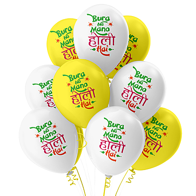 The Magic Balloons - Get Ready to Celebrate Holi with Colorful Bura Na Mano Hoil Hai Balloons - Pack of 30 Vibrant Balloons to Add Joy to Your Festivities! The Magic Balloons - Get Ready to Celebrate Holi with Colorful Bura Na Mano Hoil Hai Balloons - Pack of 30 Vibrant Balloons to Add Joy to Your Festivities!