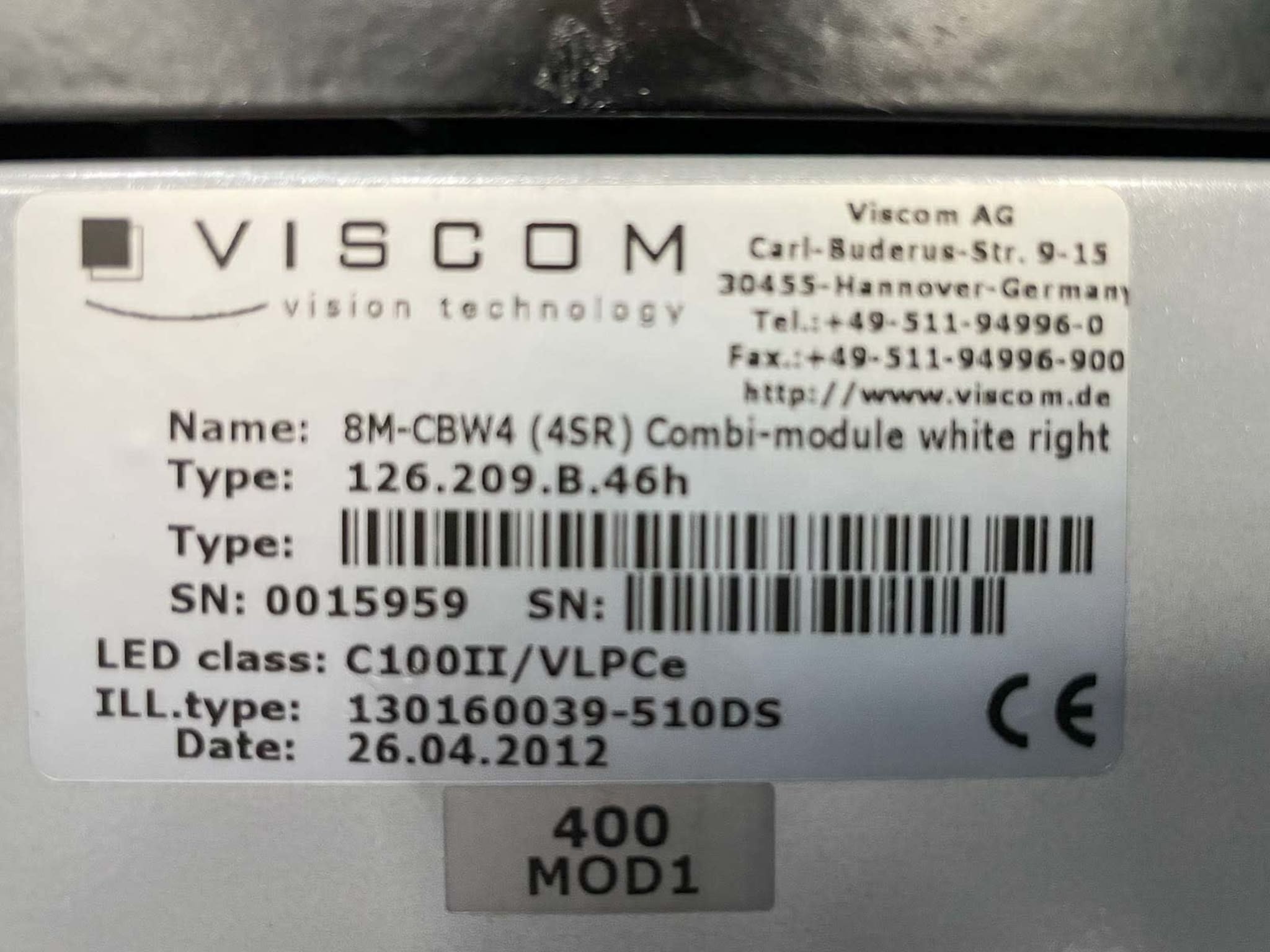 AOI System VISCOM, S6056 DS1W, year 2012, SKU106 AOI System VISCOM, S6056 DS1W, year 2012, SKU106