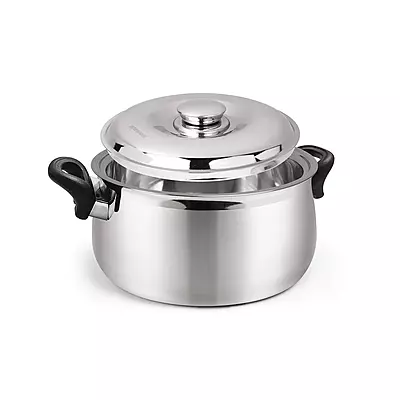 Signora ware Hot Delight Casserole With Handle ,Steel Lid, 2.1 Liter