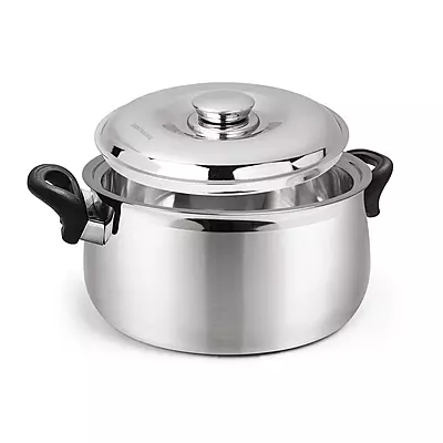 Signora ware Hot Delight Casserole With Handle ,Steel Lid, 3 Liter