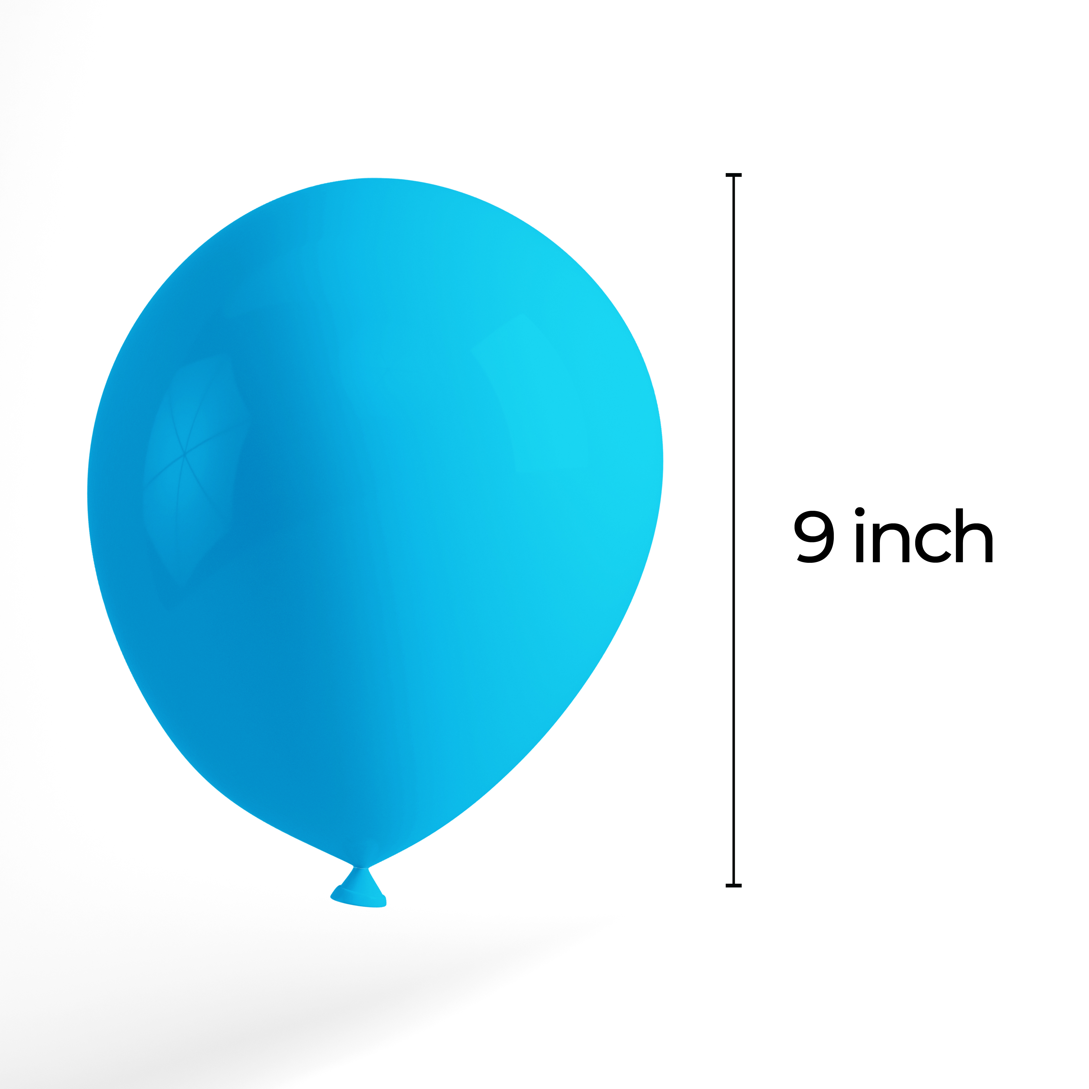 The Magic Balloons Store- Birthday/Wedding /Anniversary/Kids Party Decoration Balloons Pack of 30pcs Plain Blue and White Metallic/Latex Balloons, Supplies Medium size Balloons– 181504