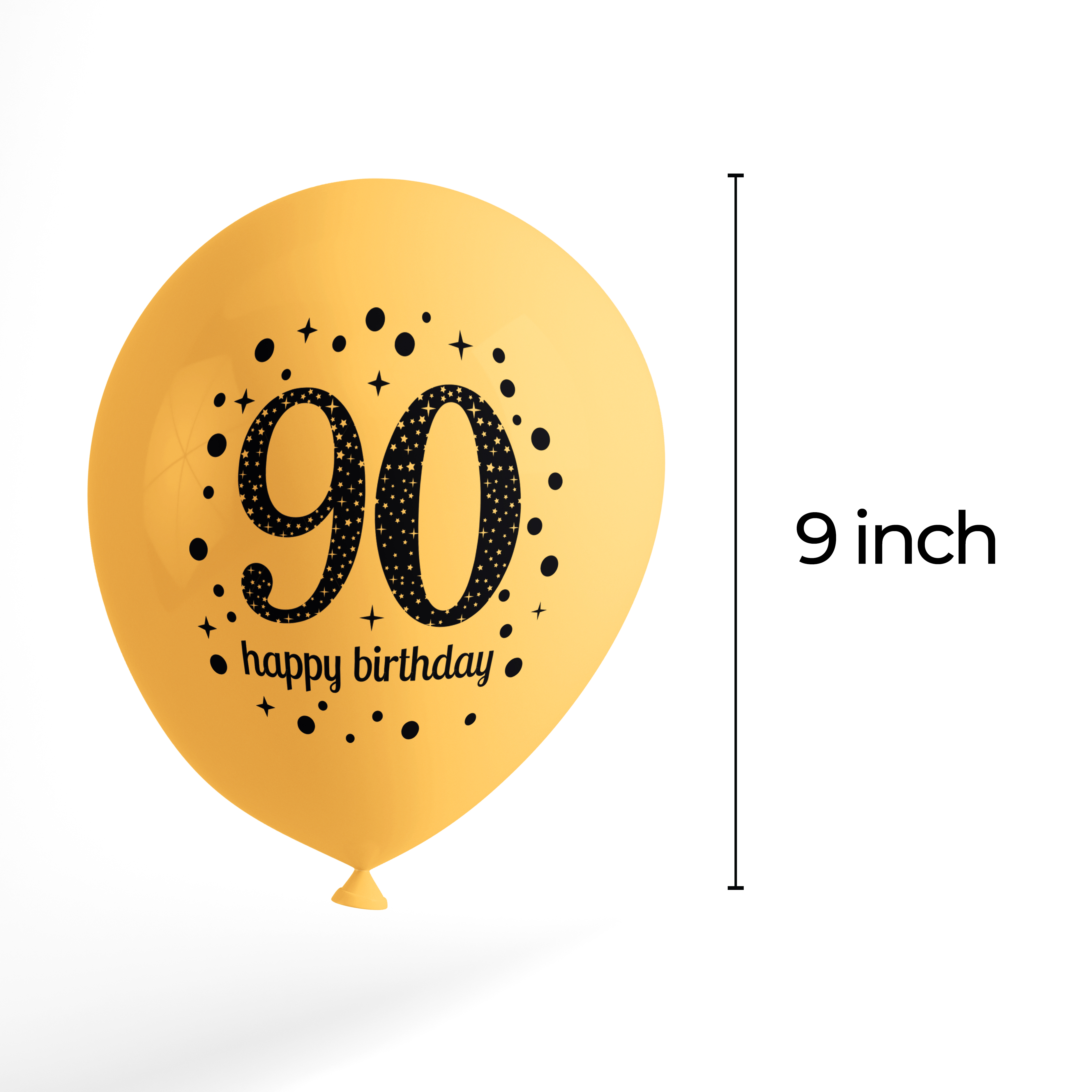 The Magic Balloons- Happy 90th Birthday Balloons pack of 30 pcs-181386
