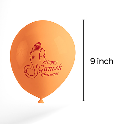 The Magic Balloons Store-Happy Ganesh Chaturthi decoration Balloons, Ganesh Chaturthi decorations at mandaps/ home Pack of 30 multicolour Metallic yellow, metallic orange metallic Red balloons-181453 The Magic Balloons Store-Happy Ganesh Chaturthi decoration Balloons, Ganesh Chaturthi decorations at mandaps/ home Pack of 30 multicolour Metallic yellow, metallic orange metallic Red balloons-181453