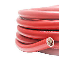 10 sq.mm AC Cable Red | FR PVC Insulated Copper Wire | Single Core Multi-Strand 10 sq.mm AC Cable Red | FR PVC Insulated Copper Wire | Single Core Multi-Strand