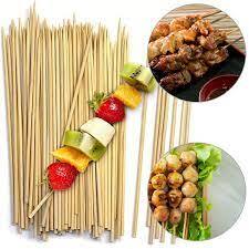 Bambo Wood Skewer BBQ Sticks Bambo Wood Skewer BBQ Sticks