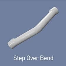 SKIPPER UPVC FITTINGS STEP OVER BEND (W/S) 20MM