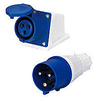 16A Industrial Wall Mount Type Socket - 3 Pin 16A Industrial Wall Mount Type Socket - 3 Pin