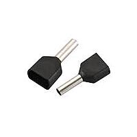 1.5 sq.mm Twin Insulated Ferrule (BLACK) Pack of 10 1.5 sq.mm Twin Insulated Ferrule (BLACK) Pack of 10
