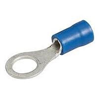 2.5 sq.mm-Crimping Type Insulated Copper Ring Type Terminal Ends | HRI-7074 (Pack Of 10)