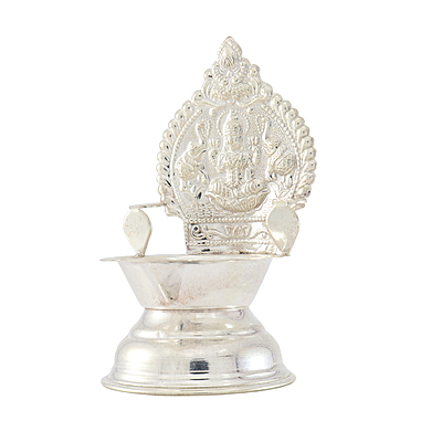 Silver Diya | Traditional Lamp for Pooja & Gifting