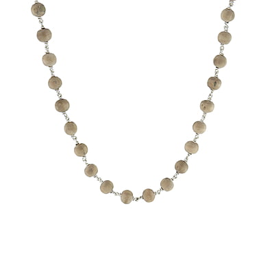 SRIMATHI JEWELLERS 925 Silver Tied Thulasi Malai 8mm,54 Beads, 30 Inchs SRIMATHI JEWELLERS 925 Silver Tied Thulasi Malai 8mm,54 Beads, 30 Inchs