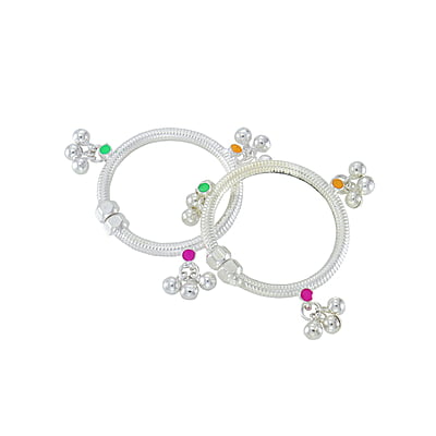 Silver Kids Anklet New born Baby Silver Kids Anklet New born Baby