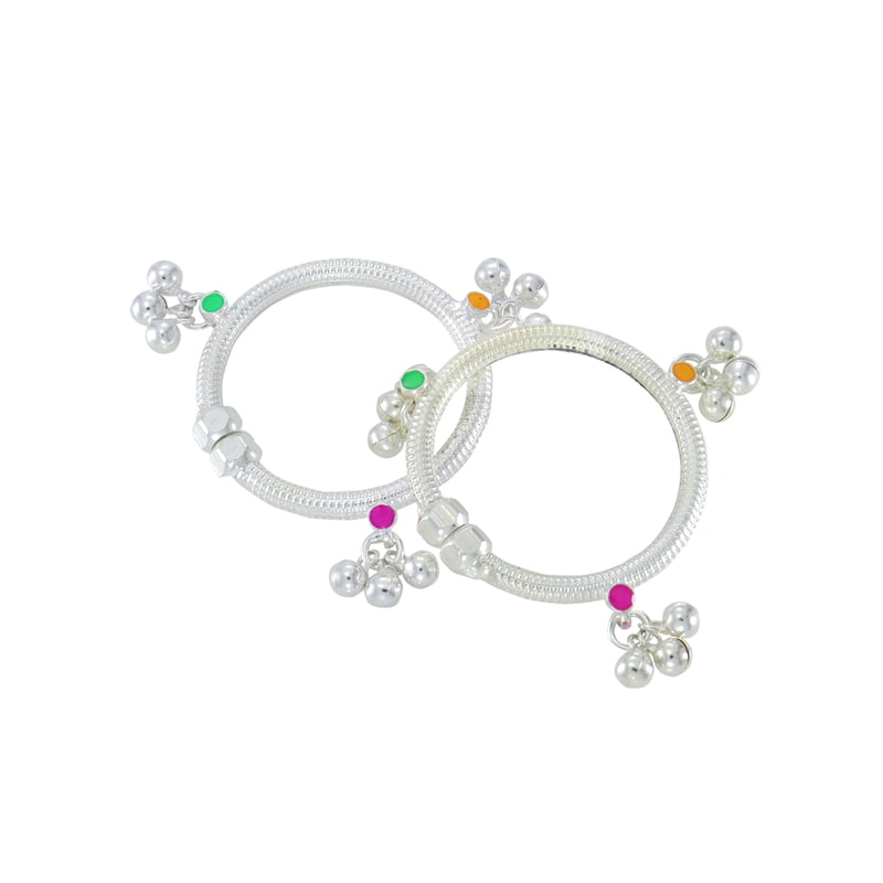 Silver Kids Anklet New born Baby Silver Kids Anklet New born Baby