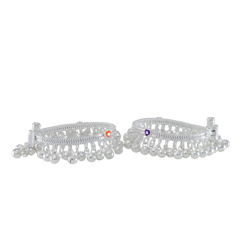 silver anklets for 6 month baby girl (1002) silver anklets for 6 month baby girl (1002)