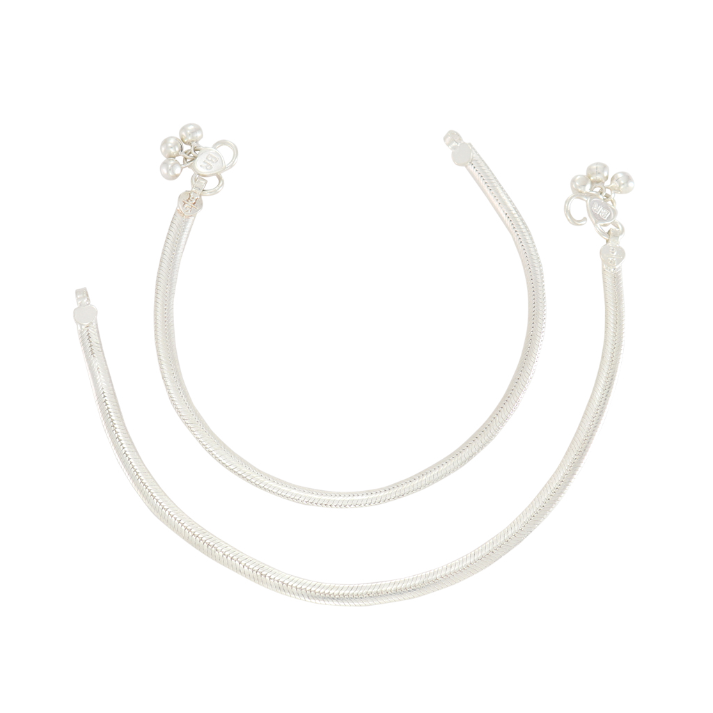 Silver Anklet for Women – Traditional Payal Silver Anklet for Women – Traditional Payal