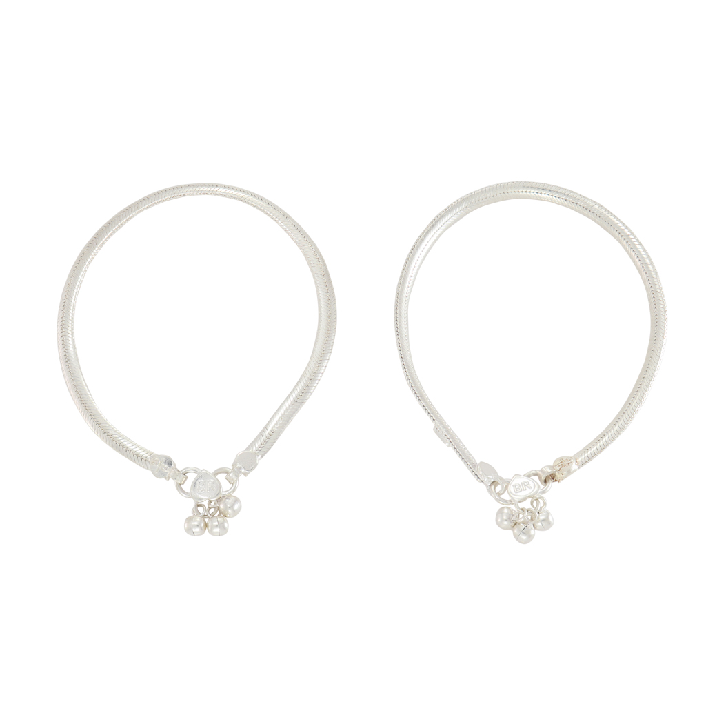 Silver Anklet for Women – Traditional Payal Silver Anklet for Women – Traditional Payal