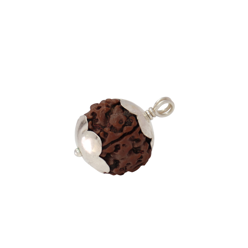 92.5 Silver Rudraksha Pendant (Locket/Dollar) – Spiritual Elegance 92.5 Silver Rudraksha Pendant (Locket/Dollar) – Spiritual Elegance