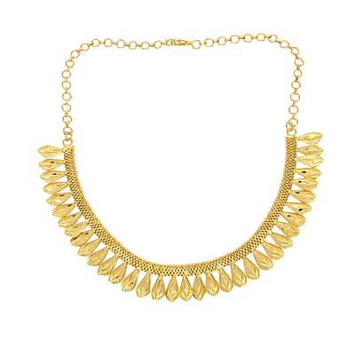 Gold tone flower necklace Gold tone flower necklace